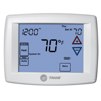 Thermostat; AC or HP, 4H2C, 7Day, 5"