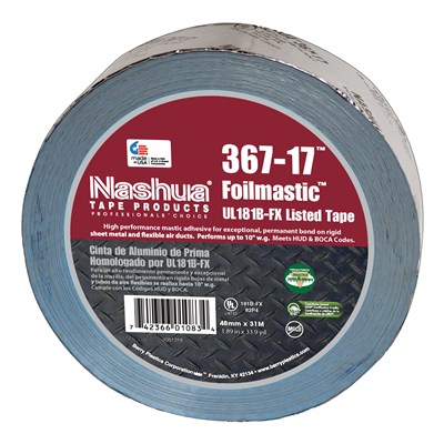 Tape; Foil Mastic, UL 181B-FX, 2 inch