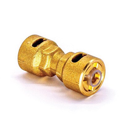 Brass Ftg; Quick Connect Union 1/4