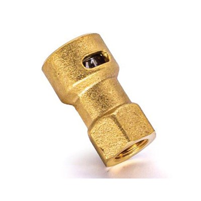 Brass Ftg; Quick Connect Socket 1/4