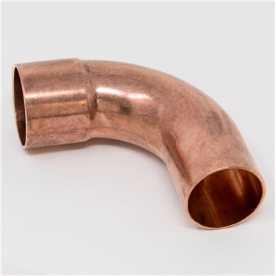 Copper Ftg; Strt90 Elbow LR 7/8